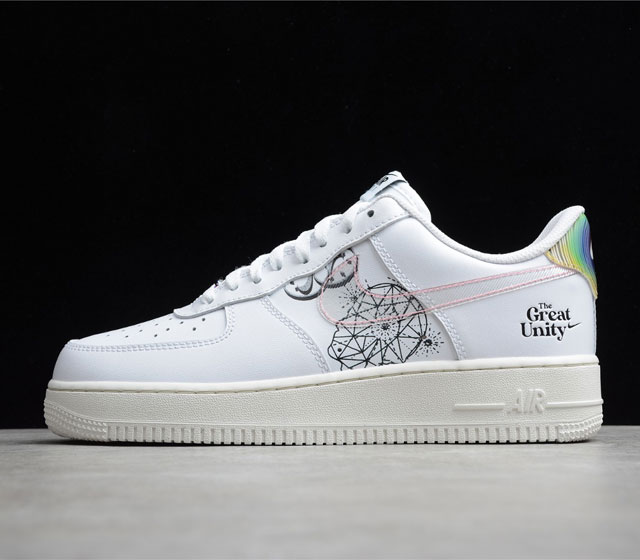 Air Force 1 Low The Great Unity DM5447-111 Swoosh Swoosh Swoosh The Great Unity