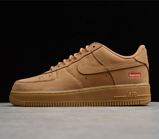 Suppeme x NK Air Force 1 Low Flax AF1 DN15555-20013 Size 35.5 36 36.5 37.5 38 3