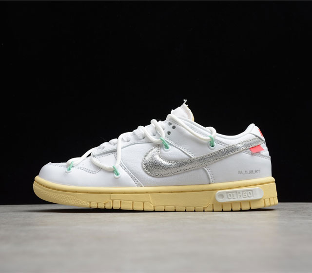 Off-White x SB Dunk Low The 50 OW DM1602-127 36 36.5 37.5 38 38.5 39 40 40.5 41