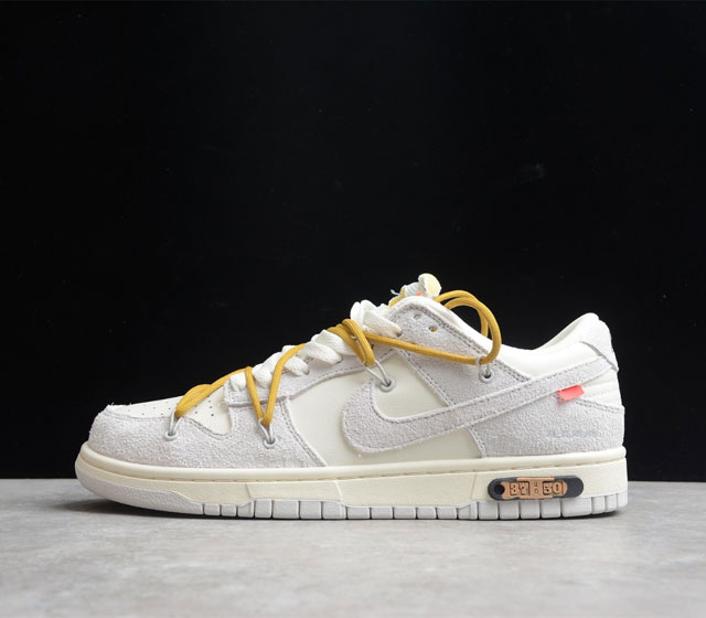 Off-White x NK Dunk Low The 50 NO.37 DJ0950-105 36 36.5 37.5 38 38.5 39 40 40.5