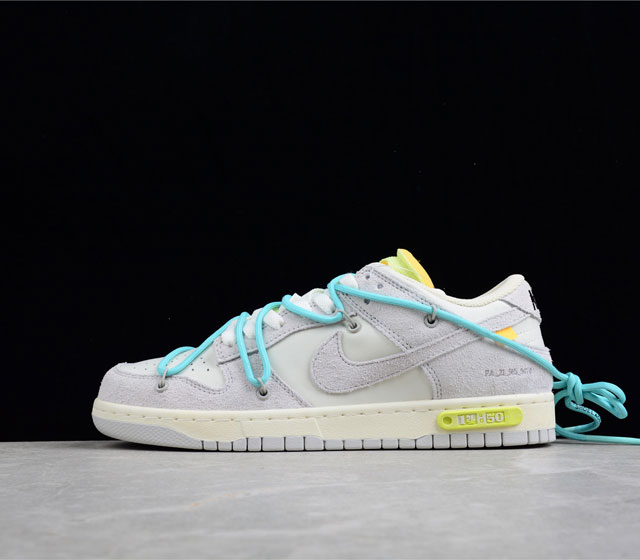 Off-White x Nike SB Dunk Low The 50 OW DJ0950-10618 # + # +Sole # 36 36.5 37.5