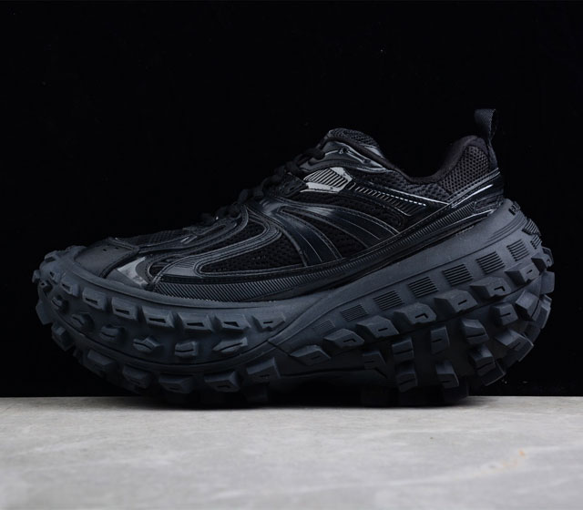 Balenciaga Defender Rubber Platform Sneakers W2RA61000 35 36 37 38 39 40 41 42