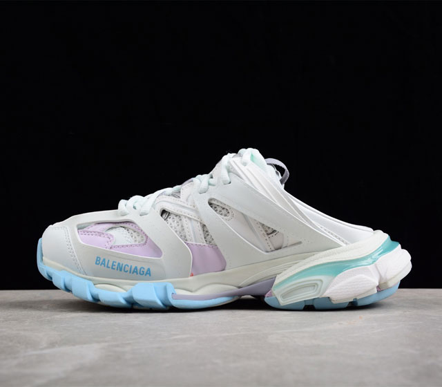 Balenciaga Sneaker Tess s.Gomma MAILLE WHITE ORANGE 2021ss 3.0 W3DA79045 35 36