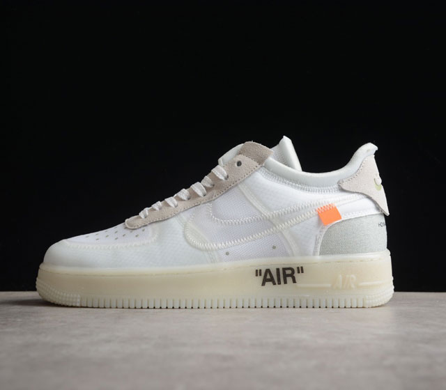 Off White x Nk Air Force 1 Low OW AO4606-100 # # SIZE 36 36.5 37.5 38 38.5 39 4