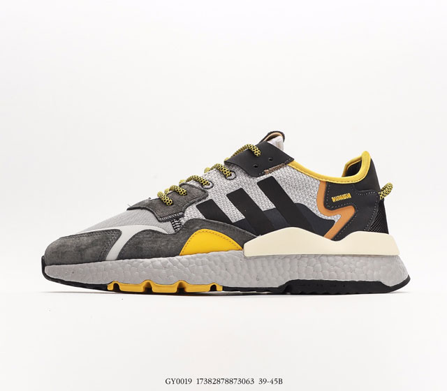 AdidasNite Jogger 2019 Boost 3M Boost 391 40 402 411 42 422 431 44 442 451 GY00