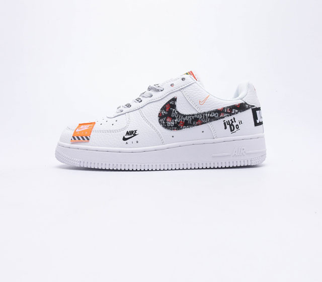 NK Air Force 1 Just Do It Swoosh Logo Just Do It AR7719-100 36 36.5 37.5 38 38.