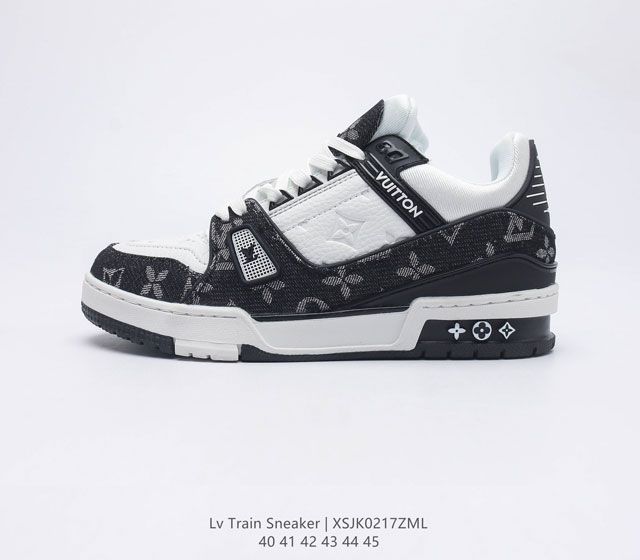 Louis Vuitton LV ZP 3D Logo LV Louis vuitton Trainer Sneaker Low 40-45 XSJK0217