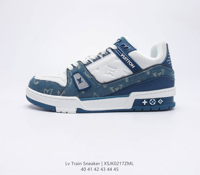 Louis Vuitton LV ZP 3D Logo LV Louis vuitton Trainer Sneaker Low 40-45 XSJK0217