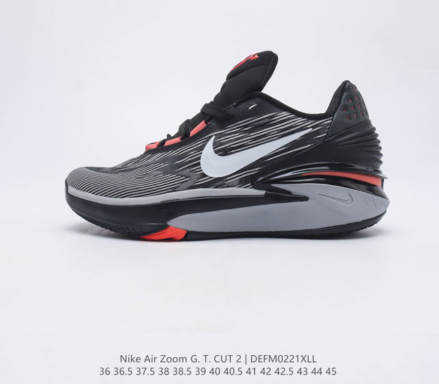 Nike Air Zoom GT Cut 2 GT Cut Swoosh TPU Greater Than Logo TPU 1 Zoom Strobel R