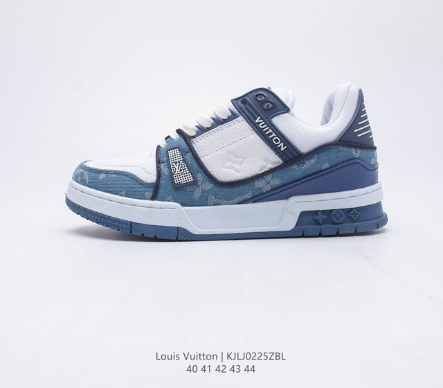 Louis Vuitton LV ZP 3D Logo LV Louis vuitton Trainer Sneaker Low 40 44 KJLJ0225