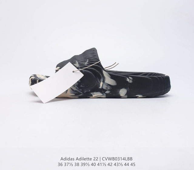 Adidas Original Adilette 22 Slide 22 ADILETTE 22 3D 3D GY1597 36 37 38 39 40 41 42 43 44 45 CVWB0314LBB