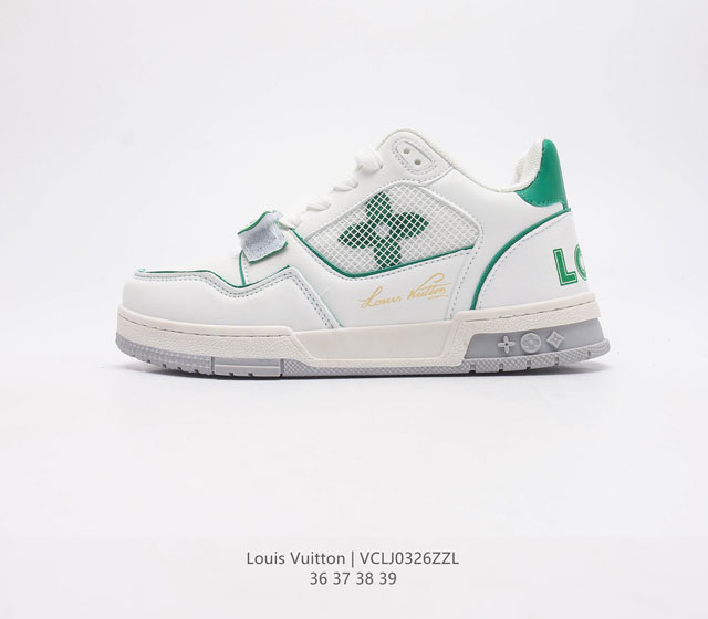 Louis Vuitton LV ZP 3D Logo LV Louis vuitton Trainer Sneaker Low 36-39 VCLJ0326