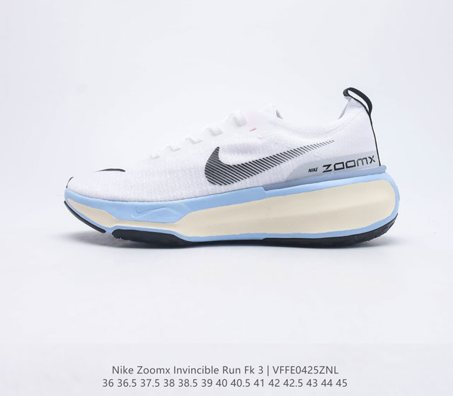 NIKE ZOOMX INVINCIBLE RUN FK 3 DR2615-013 36 36.5 37.5 38 38.5 39 40 40.5 41 42