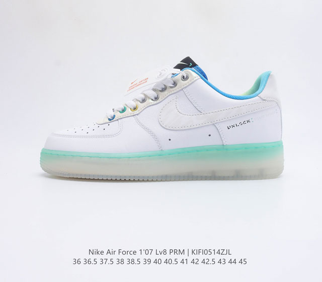 Nike Air Force 1 07 Low Unlock YOUR SPACE FJ7066 114 36 36.5 37.5 38 38.5 39 40