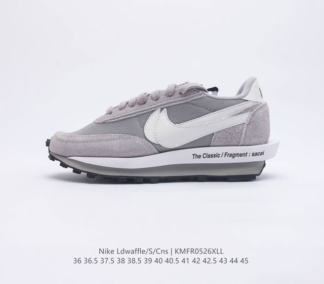Nike EVA CLOTSacaiNike LDV Waffle Daybreak K.O.D.Cool Grey DH3114-001 36 36.5 3