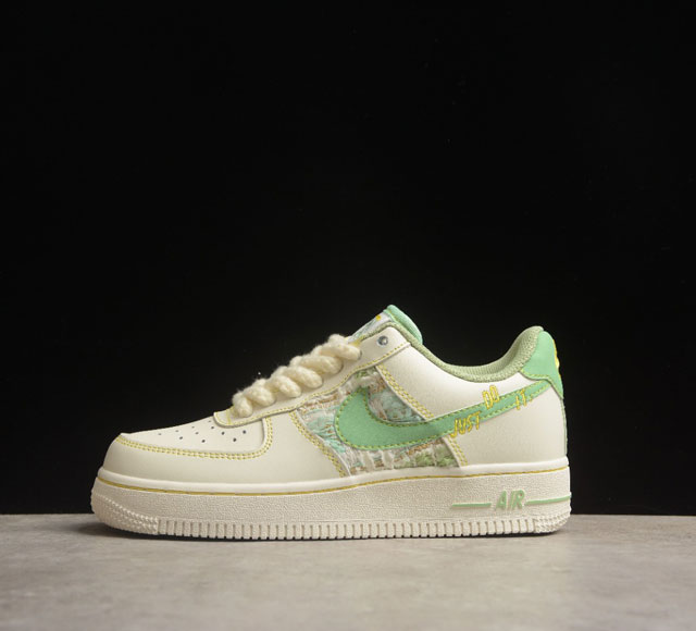 Nk Air Force 1'07 Low Just Do It Fj7740-011 # # Size 36 36.5 37.5 38 38.5