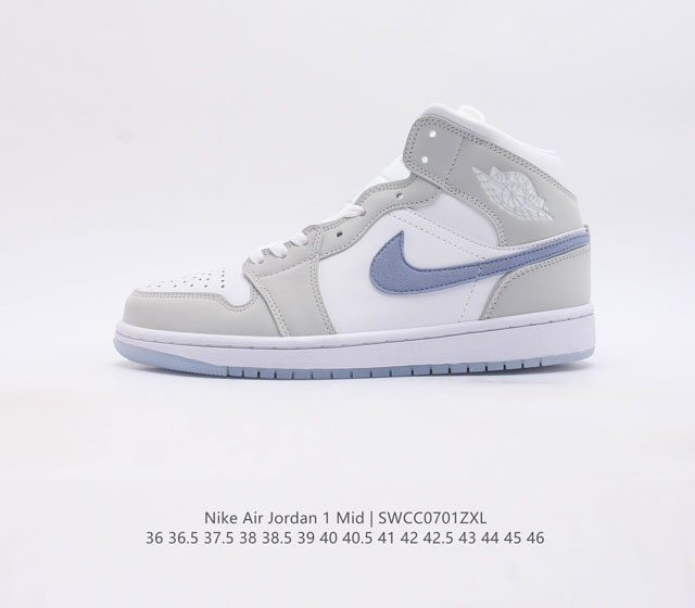 1 Nike Air Jordan 1 Mid Aj1 1 Dc9035 36 36.5 37.5 38 38.5 39 40 40.5 41 - Click Image to Close