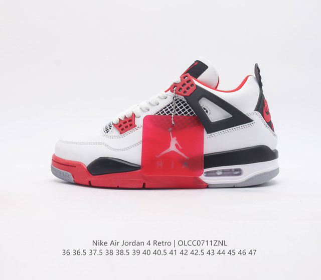 Nike Air Jordan 4 Retro Og aj4 Air Sole Dc7770-160 36 36.5 37.5 38 3