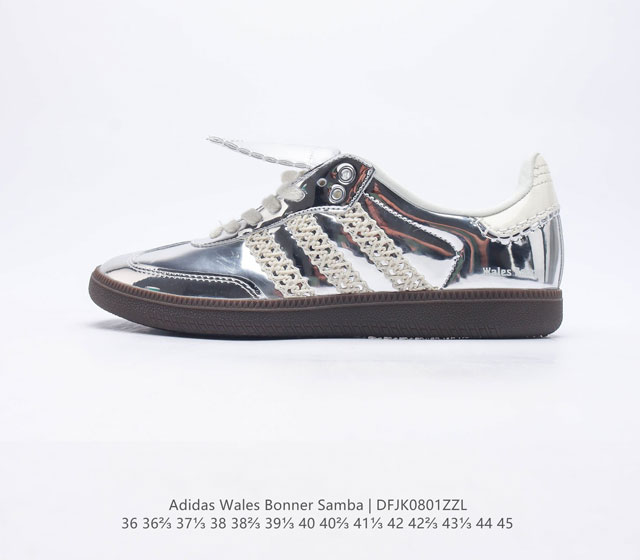Wales Bonner x AD Originals Samba Classic Silver Metallic IG8181 36 36 37 38 38