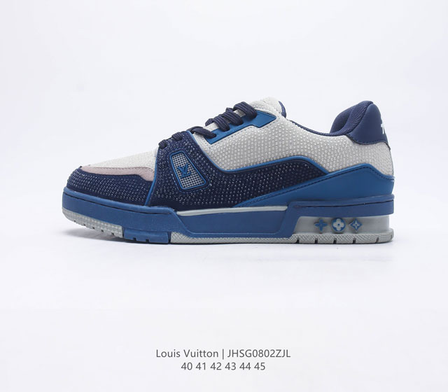 Louis Vuitton LV ZP 3D Logo LV Louis vuitton Trainer Sneaker Low 40-45 JHSG0802