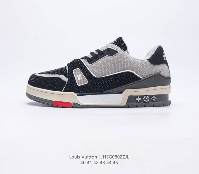 Louis Vuitton LV ZP 3D Logo LV Louis vuitton Trainer Sneaker Low 40-45 JHSG0802