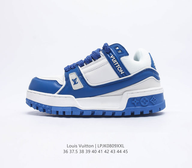 Louis Vuitton Lv Zp 3D Logo Lv Louis Vuitton Trainer Sneaker Low 36-45 Lpjk0809