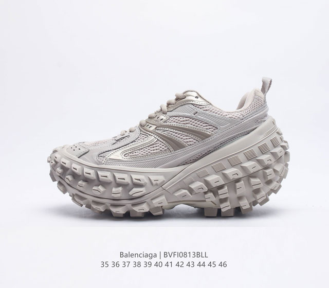 Balenciaga 6 - Balenciaga Defender Rubber Platform Sneakers 685611 W2Ra6 1200 3