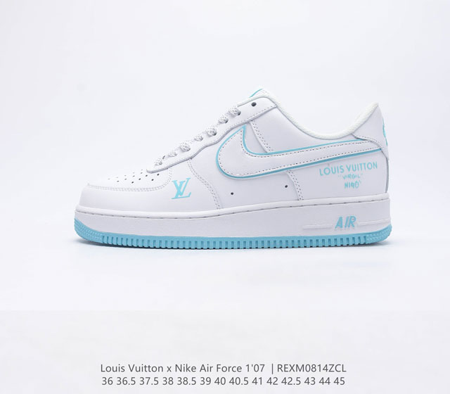 Louis Vuitton X Nike Air Force 1 Low Force 1 Dv1788 36 36 5 37 5 38 38 5 39 40 4 - Click Image to Close