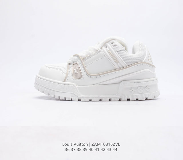Louis Vuitton Lv Zp 3D Logo Lv Louis Vuitton Trainer Sneaker Low 36-44 Zamt0816