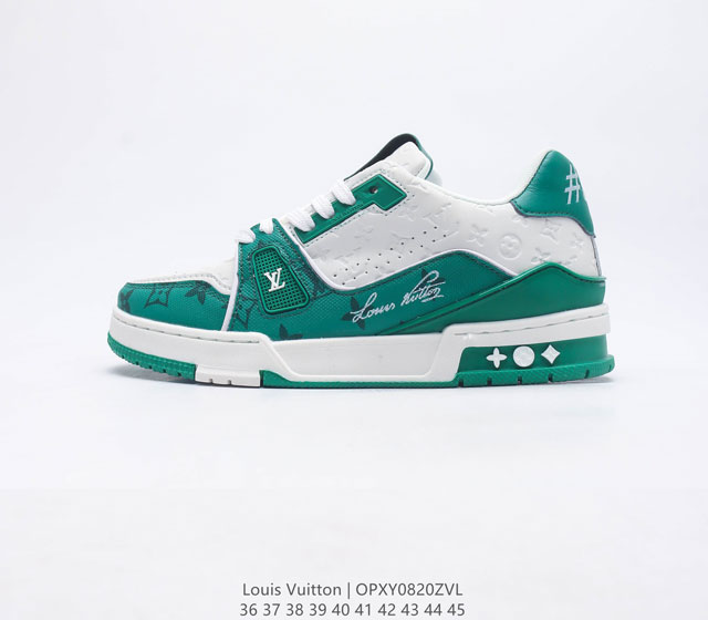 Louis Vuitton Lv Zp 3D Logo Lv Louis Vuitton Trainer Sneaker Low 36-45 Opxy0820