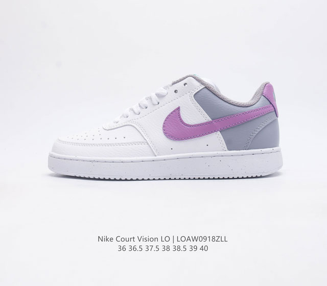 Nike Court Vision Low Fn7141- 36 36.5 37.5 38 38.5 39 40 Loaw0918Zll