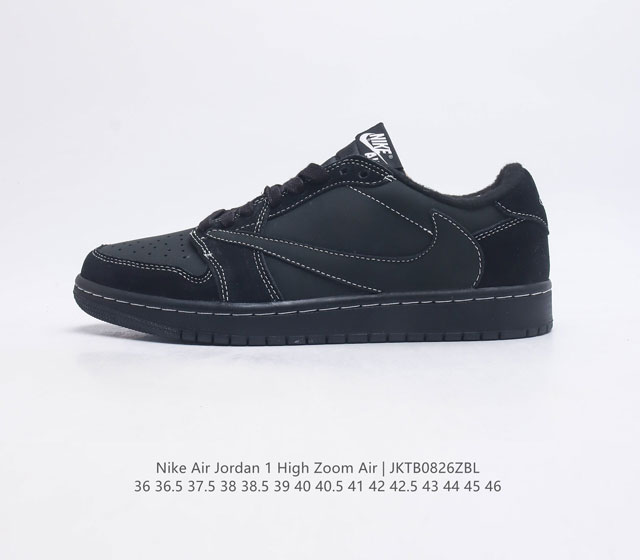 Nike Air Jordan 1 Low Og Sp Aj1 1 Aj1 1 Swoosh Dm7866-001 36-46 Jktb0826Zbl