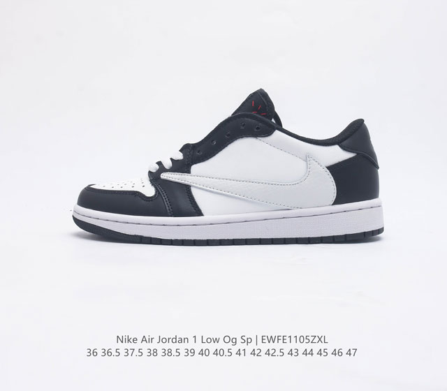 Nike Air Jordan 1 Low Og Sp Aj1 1 Aj1 1 Swoosh Dm7866 36-47 Ewfe1105
