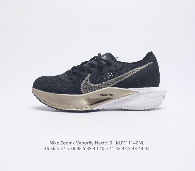 3 Nike Nike Zoomx Vaporfly Next% 3 Dv4129-001 36-45 Klfe1114Znl