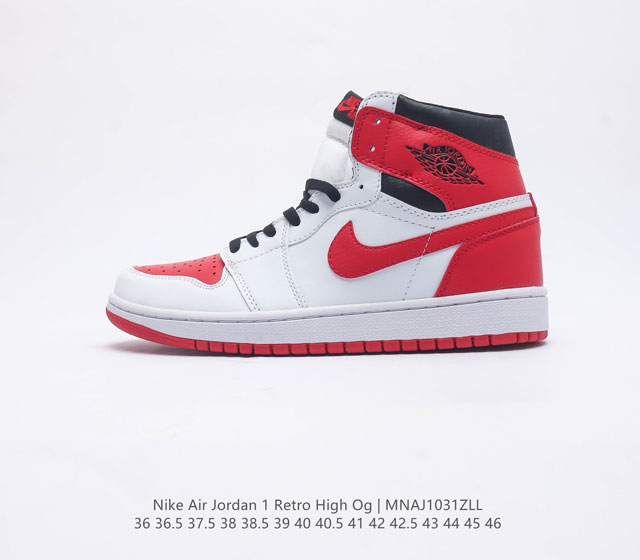 Nike Air Jordan 1 Retro High Og aj1 1 Aj1 Air Aj1 555088 36-46 Mnaj1031Zll