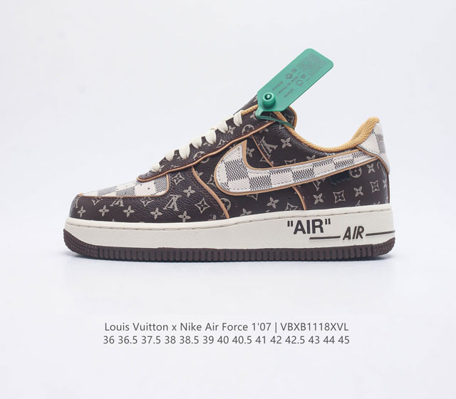 Louis Vuitton X Nike Air Force 1 Low force 1 Ms1211 36 36.5 37.5 38 38.5 39 40 4