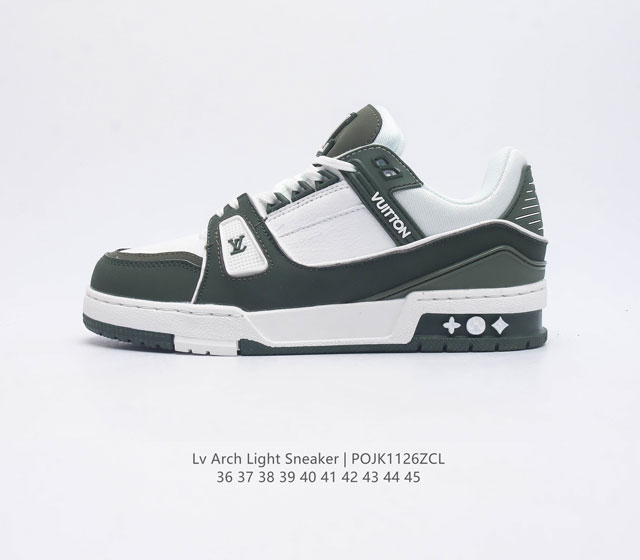 louis Vuitton Lv zp 3D logo lv louis Vuitton Trainer Sneaker Low 36-45 Pojk1126