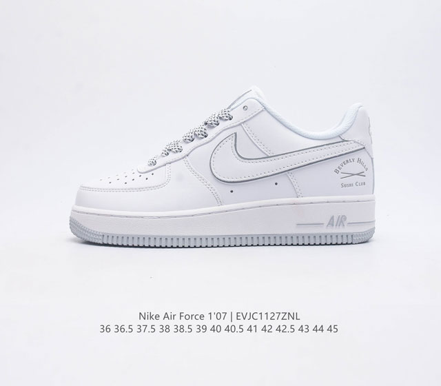 Nike Air Force 1 07 Low Af1 Bs9055-718 Size 36 36.5 37.5 38 38.5 39 40 40.5 41