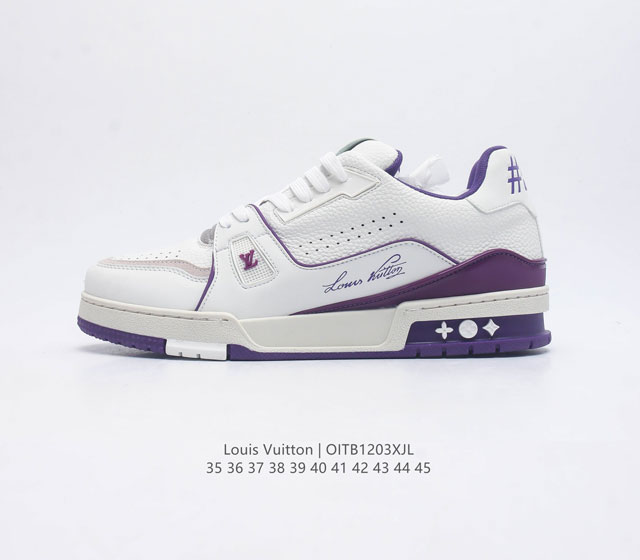 louis Vuitton Lv zp 3D logo lv louis Vuitton Trainer Sneaker Low 35-45 Oitb1203