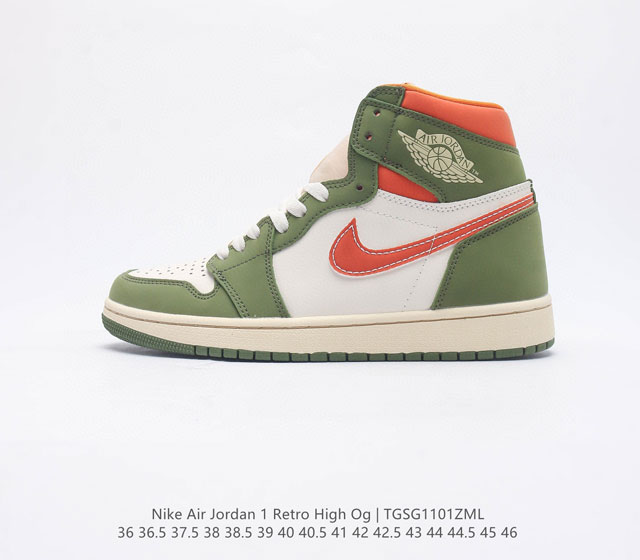 Nike Air Jordan 1 Retro High Og aj1 1 Aj1 Air Aj1 555088 36-45 Ytsg1202Zml