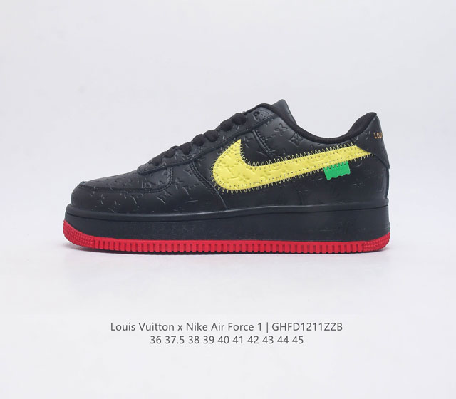 Louis Vuitton X Nike Air Force 1 Low Af1 force 1 315122 36 37.5 38 39 40 41 42 4