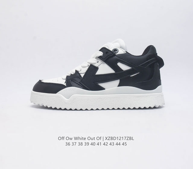 , off-White C O Virgil Abloh Out Of Office Low-Top Leather Ow off-White Sneaker