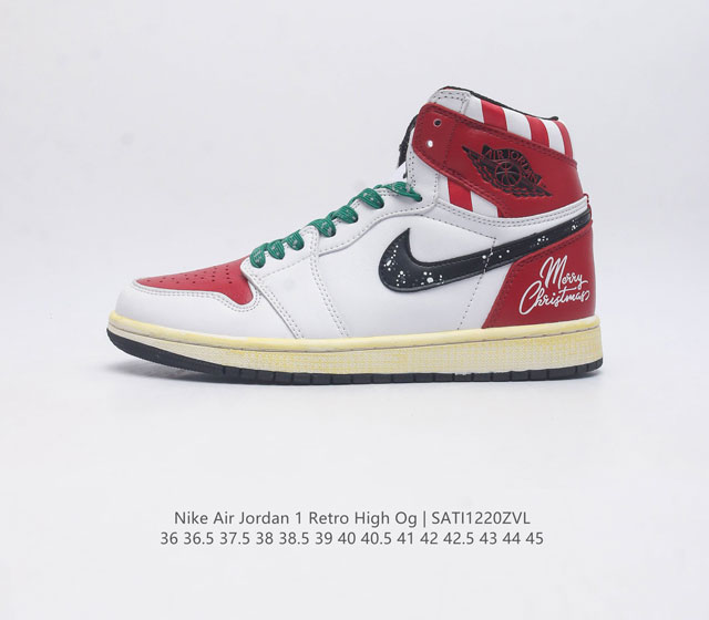 Nike Air Jordan 1 Retro High Og aj1 1 Aj1 Air Aj1 555088 36-45 Sati1220Zvl