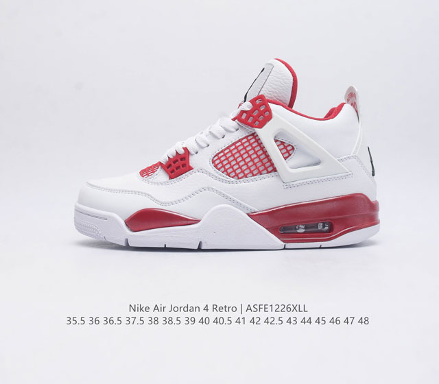 Nike Air Jordan 4 Retro Og aj4 Air Sole 308497-106 35.5-48 Asfe1226