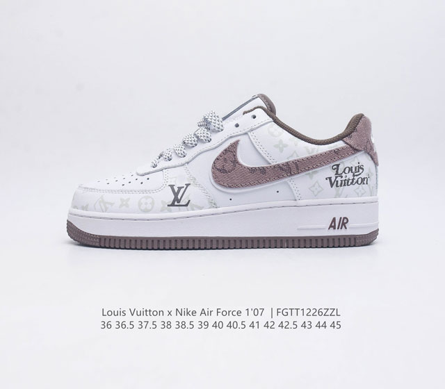Louis Vuitton X Nike Air Force 1 Low Af1 force 1 Hx5123 36 36.5 37.5 38 38.5 39