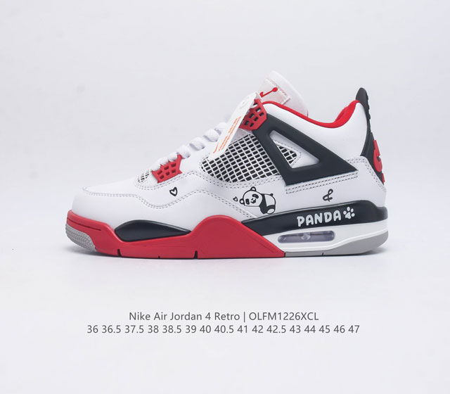 Nike Air Jordan 4 Retro Og aj4 Air Sole Dc7770-160 36-47 Olfm1226Xcl