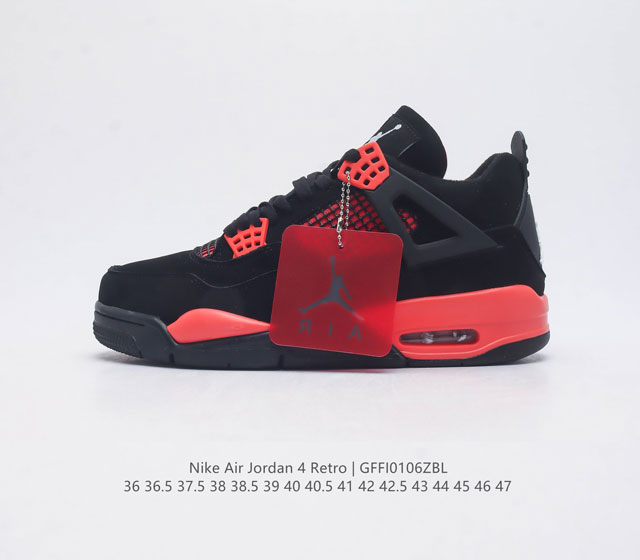 Nike Air Jordan 4 Retro Og aj4 4 Air Sole Ct8527-016 36 36.5 37.5 38 38.5 39 40