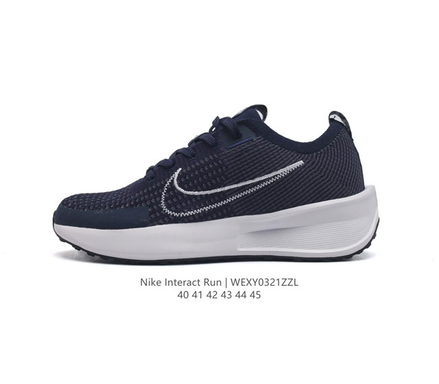 Nike Interact Run : Dr2638-001 : 40-45 Wexy0321Zzl
