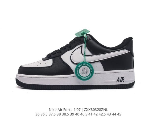 logo Af1 Nike Air Force 1 07 Low Dv0788-001 36 36.5 37.5 38 38.5 39 40 40.5 41
