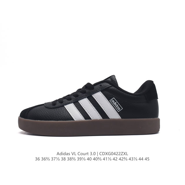 Adidas Vl Court 3.0 Shoes T adidas Id879736 36 37 38 38 39 40 40 41